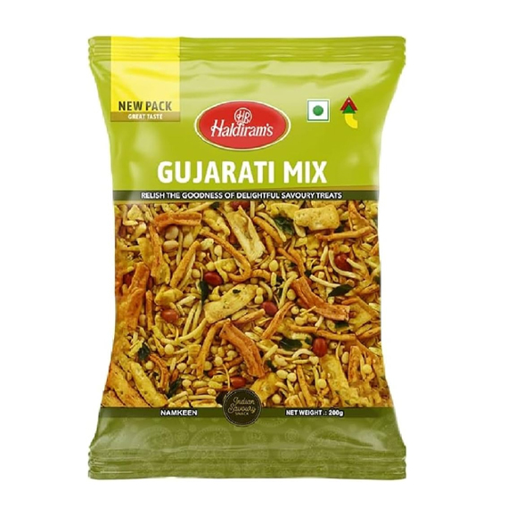 Haldiram's Gujarati Mix- Gujarati Chanacur- Haldiram's Gujarati Mix